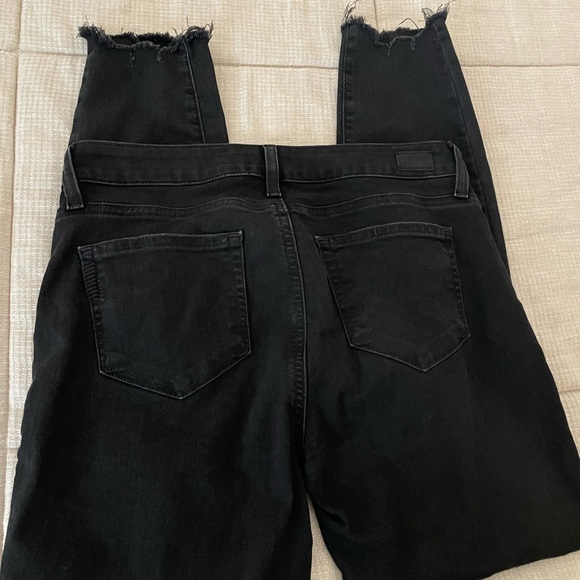 Paige Black Distressed Jeans - Picture 5 of 6